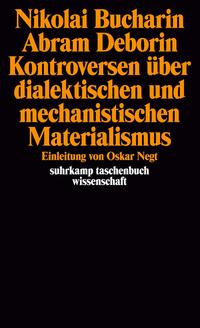 Vorderes Coverbild Nikolai Bucharin/ Abram Deborin. Kontroversen über dialektischen und mechanistischen Materialismus
