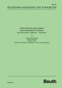 Verbundforschungsvorhaben "Nachhaltig Bauen mit Beton"