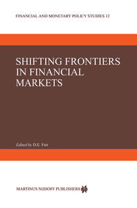Vorderes Coverbild Shifting Frontiers in Financial Markets