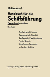 Vorderes Coverbild Handbuch für die Schiffsführung