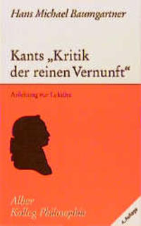 Vorderes Coverbild Kants "Kritik der reinen Vernunft"
