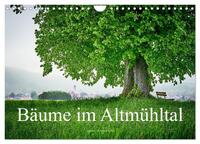 Bäume im Altmühltal (Wandkalender 2025 DIN A4 quer), CALVENDO Monatskalender