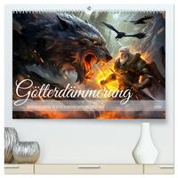 Vorderes Coverbild Götterdämmerung - Der Ragnarök in der nordischen Mythologie (hochwertiger Premium Wandkalender 2026 DIN A2 quer), Kunstdruck in Hochglanz