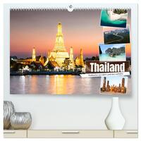 Thailand - Postkarten aus dem Land des Lächelns (hochwertiger Premium Wandkalender 2025 DIN A2 quer), Kunstdruck in Hochglanz