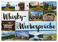 Whisky-Werbesprüche (Wandkalender 2025 DIN A3 quer), CALVENDO Monatskalender