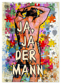 Vorderes Coverbild Ja, Ja der Mann (Wandkalender 2025 DIN A2 hoch), CALVENDO Monatskalender