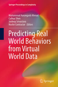 Vorderes Coverbild Predicting Real World Behaviors from Virtual World Data