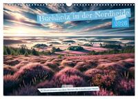 Buchholz i. d. N. - KI Illustrationen aus dem Herzen der Lüneburger Heide (Wandkalender 2026 DIN A3 quer), CALVENDO Monatskalender