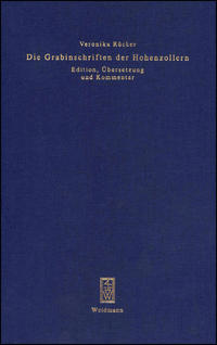 Die Grabinschriften der Hohenzollern