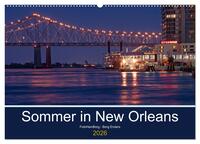 Sommer in New Orleans (Wandkalender 2026 DIN A2 quer), CALVENDO Monatskalender