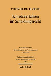 Schiedsverfahren im Scheidungsrecht