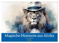 Magische Momente aus Afrika (Wandkalender 2026 DIN A3 quer), CALVENDO Monatskalender