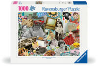 Vorderes Coverbild Erwachsenenpuzzle 1000 Teile - Die 50er Jahre