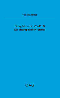Vorderes Coverbild Georg Meister (1653-1713)