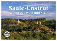 Saale-Unstrut - Region aus Wein und Stein (Tischkalender 2025 DIN A5 quer), CALVENDO Monatskalender