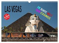 Las Vegas - Die bunte Welt der Casinos (Wandkalender 2025 DIN A3 quer), CALVENDO Monatskalender