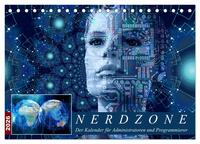 Nerdzone Der Kalender für Administratoren und Programmierer (Tischkalender 2026 DIN A5 quer), CALVENDO Monatskalender