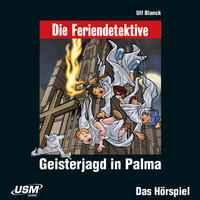 Vorderes Coverbild Die Feriendetektive: Geisterjagd in Palma (Audio-CD)