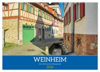 Weinheim - Eine Perle an der Bergstraße (Wandkalender 2026 DIN A2 quer), CALVENDO Monatskalender