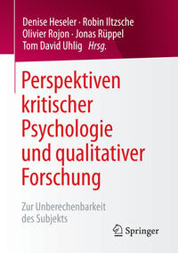 Vorderes Coverbild Perspektiven kritischer Psychologie und qualitativer Forschung