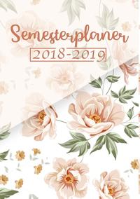 Vorderes Coverbild Semsterplaner und Kalender für das akademische Jahr 2018 - 2019
