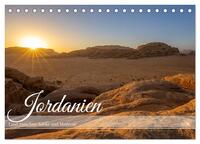 Jordanien - Land zwischen Antike und Moderne (Tischkalender 2026 DIN A5 quer), CALVENDO Monatskalender