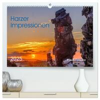 Harzer Impressionen (hochwertiger Premium Wandkalender 2025 DIN A2 quer), Kunstdruck in Hochglanz