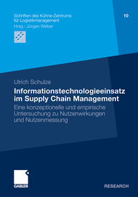 Vorderes Coverbild Informationstechnologieeinsatz im Supply Chain Management