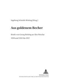 «Aus goldenem Becher»