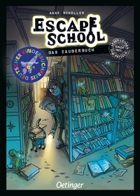 Vorderes Coverbild Escape School 1. Das Zauberbuch