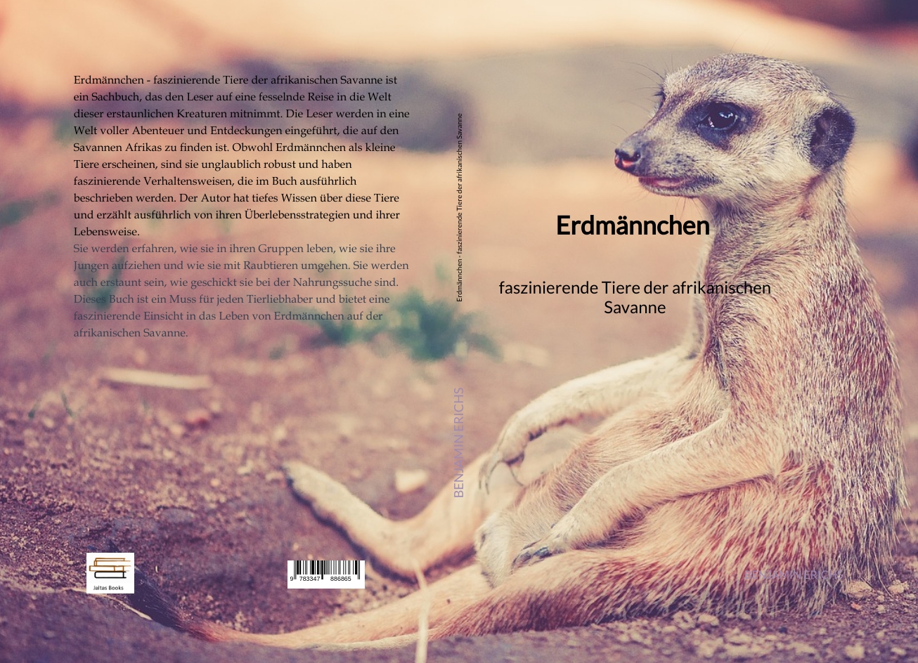 Gesamtes Coverbild Erdmännchen - faszinierende Tiere der afrikanischen Savanne