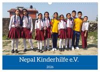 Kalender der Nepal Kinderhilfe e.V. (Wandkalender 2026 DIN A3 quer), CALVENDO Monatskalender
