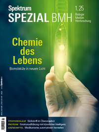 Vorderes Coverbild Spektrum Spezial BMH 1/2025 - Chemie des Lebens