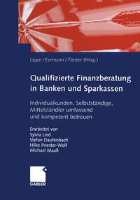 Vorderes Coverbild Qualifizierte Finanzberatung in Banken und Sparkassen