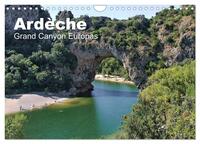 Ardèche, Grand Canyon Europas (Wandkalender 2026 DIN A4 quer), CALVENDO Monatskalender
