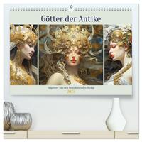 Götter der Antike. Inspiriert von den Bewohnern des Olymp (hochwertiger Premium Wandkalender 2025 DIN A2 quer), Kunstdruck in Hochglanz