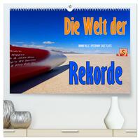 Die Welt der Rekorde - Bonneville Speedway (hochwertiger Premium Wandkalender 2025 DIN A2 quer), Kunstdruck in Hochglanz