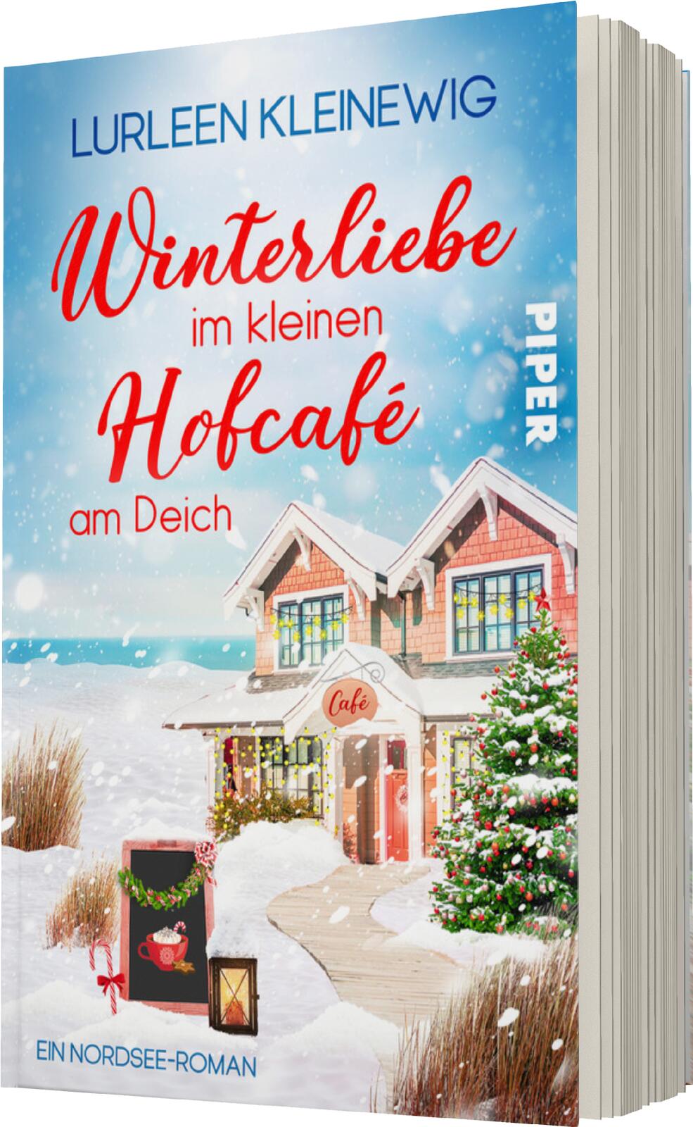 Winterliebe im kleinen Hofcafé am Deich