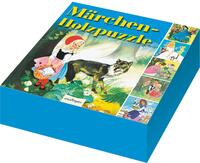 Märchen 70er Jahre 3D-Holzpuzzle