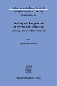 Pleading and Cooperation in Private-Law Litigation