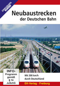 Vorderes Coverbild Neubaustrecken der Deutschen Bahn