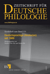 Deutschsprachige Literatur(en) seit 1989