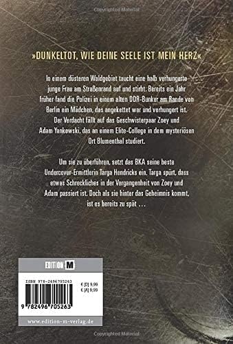 Rückseitencover Dunkeltot, wie deine Seele
