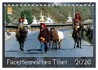 Facettenreiches Tibet (Tischkalender 2026 DIN A5 quer), CALVENDO Monatskalender