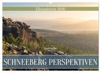 Schneeberg Perspektiven - Elbsandstein (Wandkalender 2026 DIN A2 quer), CALVENDO Monatskalender