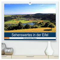 Sehenswertes in der Eifel - Die schönsten Maare (hochwertiger Premium Wandkalender 2026 DIN A2 quer), Kunstdruck in Hochglanz