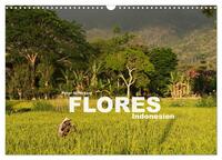 Flores - Indonesien (Wandkalender 2025 DIN A3 quer), CALVENDO Monatskalender