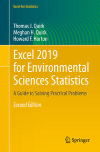 Excel 2019 for Environmental Sciences Statistics
