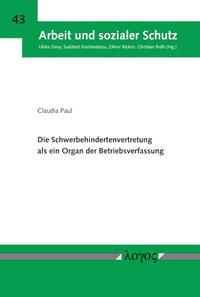Die Schwerbehindertenvertretung als ein Organ der Betriebsverfassung