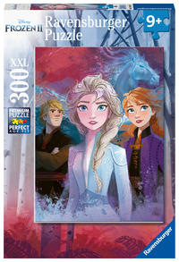 Kinderpuzzle 300 XXL Teile - Disney Die Eiskönigin 2 - Elsa, Anna und Kristoff